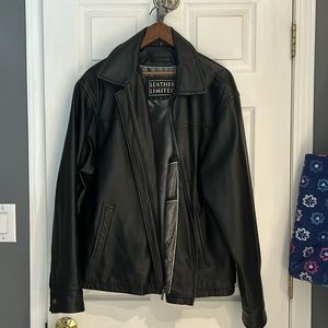 Leather jacket